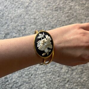 Floral Cuff Bracelet